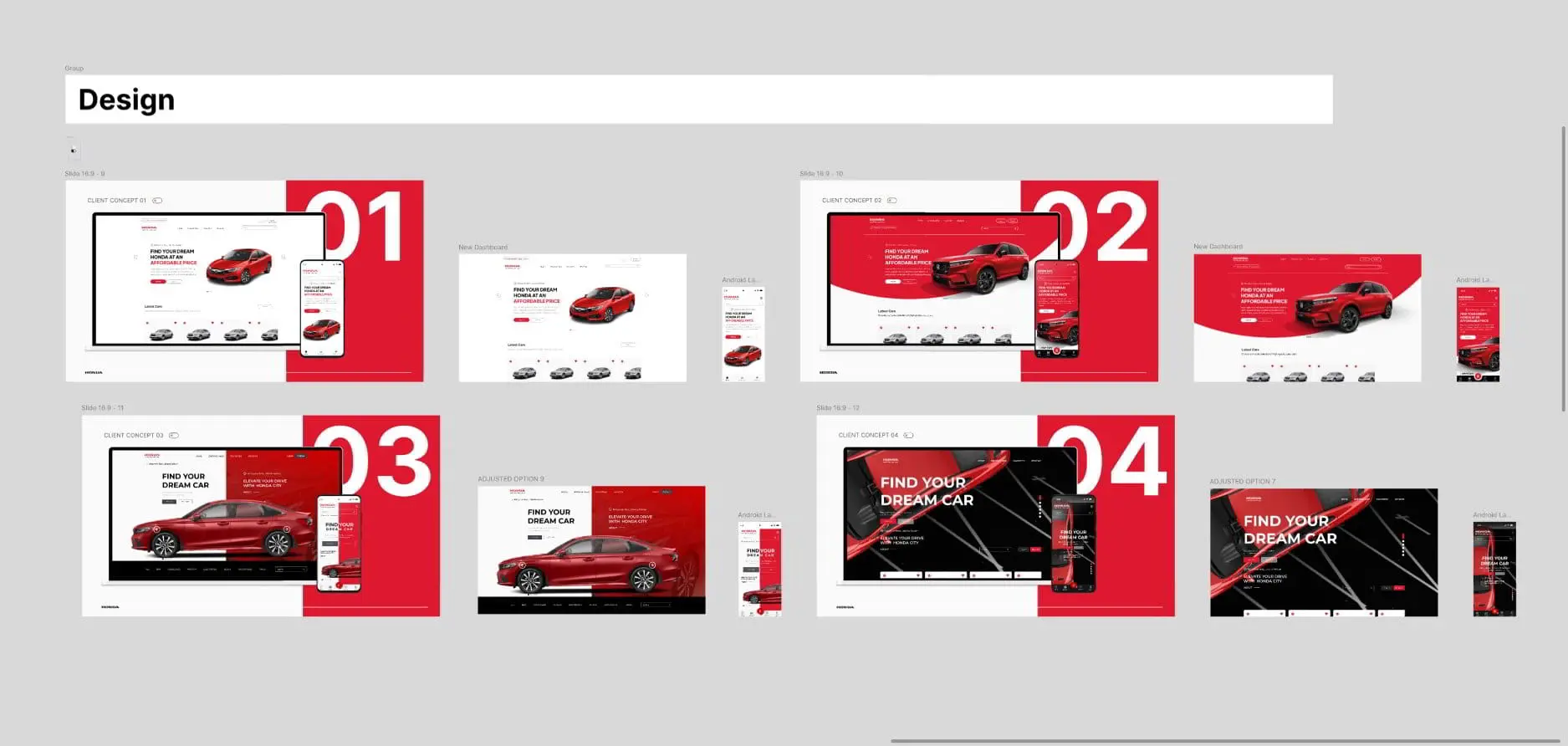 closer look at the initial design proposal for the client side of the platfrom.